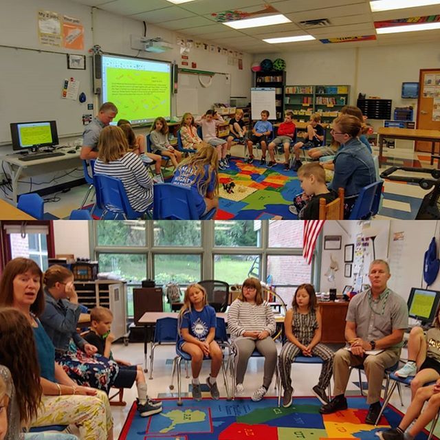 Third and fourth graders practiced using agreed upon behaviors at circle time today. ift.tt/30J7xYi