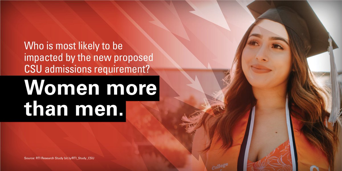 Steven_Almazan_'s tweet image. The @calstate Board of Trustees is proposing to add a roadblock to access #CA Higher Ed institutions on Thurs, 8/29 for the following student groups:

- Women
- Black and Latinx students 
- Students from lower-income communities

#CSUAccessDenied
#CSUStudentSuccess
#CollegeAccess