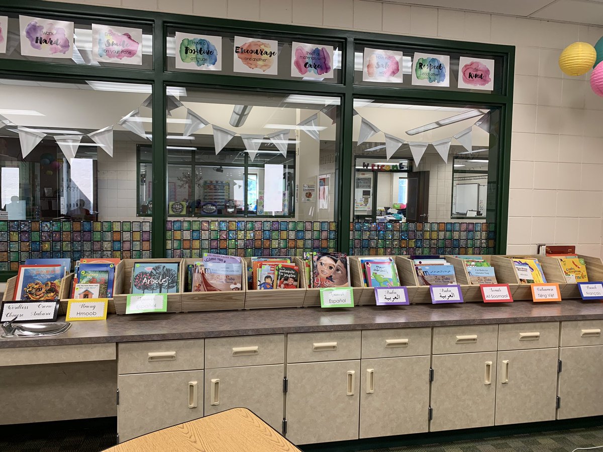 MrsWintererMLL's tweet photo. Can’t wait to share the space with my MLLs (multi language learners)! #assetbasedmindset #ELLtoMLL #slppantherproud #parkterrace https://t.co/FaiA5TmoSz
