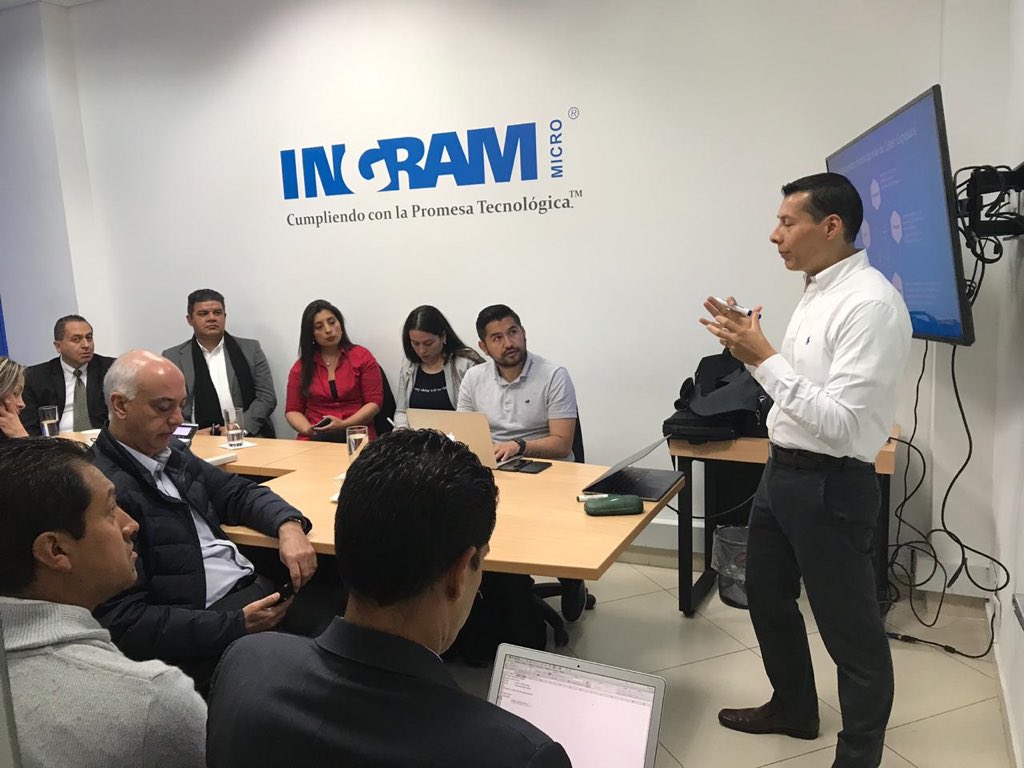 lizbeth_plaza's tweet photo. Hoy tuvimos un Workshop Comercial en @IngramMicroInc Colombia con canales existentes. Gracias al equipo de Ingram por tan excelente convocatoria.
#yosoytenable #onetenable #tenablesecurity #predictiveprioritization #cyberexposure https://t.co/O4bDnyhtBn