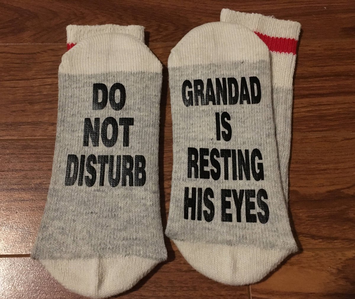 Thank you Tanya for your recent purchase of: Do Not Disturb ... Grandad Is Resting His Eyes 

etsy.me/2Zw129J 

#sock #socks #sockfetish #etsy #etsyshop #etsyseller #etsyfinds #handmade #fashion #like4like #followme #follow #instadaily #repost