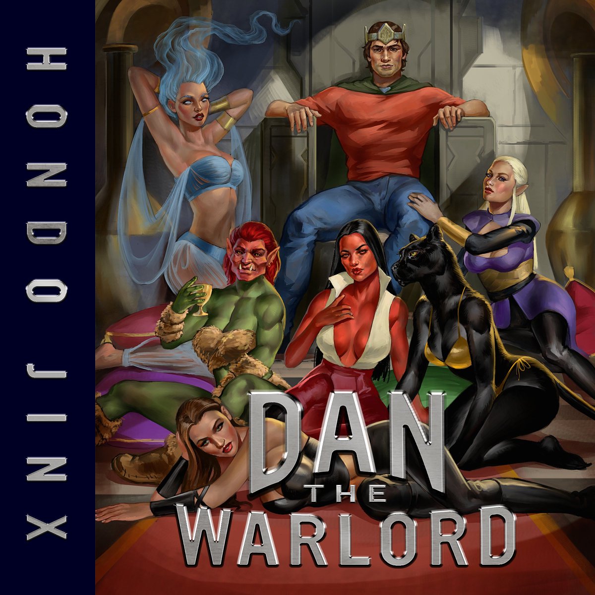 DAN THE WARLORD, the epic series conclusion, is alive and roaring on Audible. Enjoy! tinyurl.com/y4zcd4tl