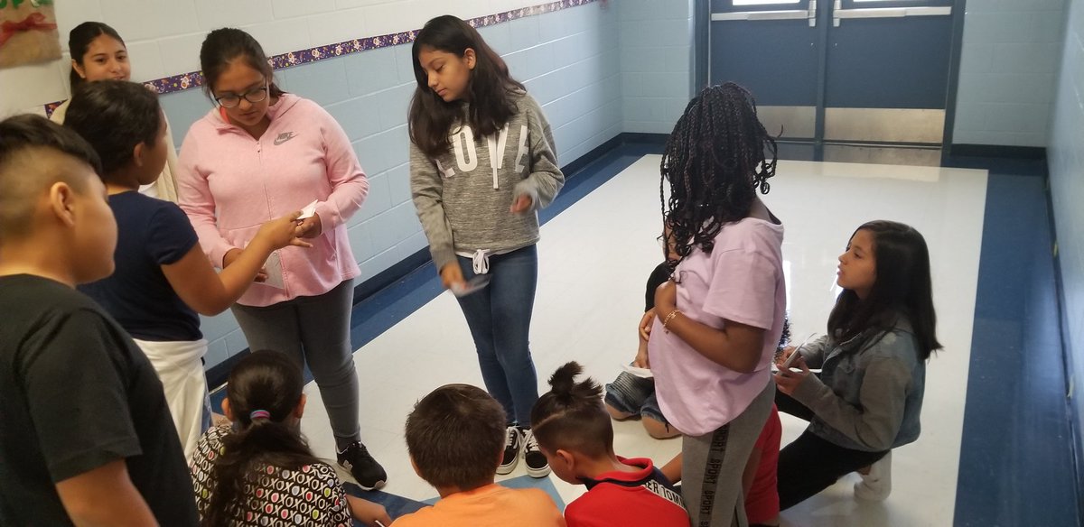 mrs_shoemake's tweet photo. Today was fun! We played headbands and pictionary with our science vocabulary, we worked in teams to order decimals and review place value, then we practiced a few versions of our math facts station! #guidedmathstations #sciencevocabularystations #MichaelLegends https://t.co/fxduk96INI