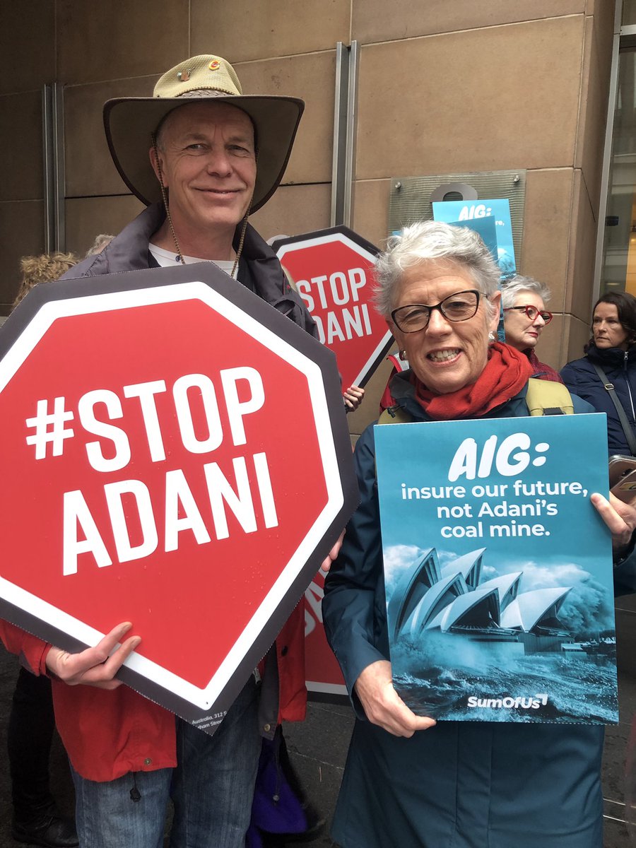 stopadani's tweet photo. .@LibertyMutual have listened to the community and ruled out insuring Adani’s climate-wrecking, groundwater-sucking #coal mine. Now it’s time for @AIGinsurance to do the same #StopAdani https://t.co/S9iR5iLOIv
