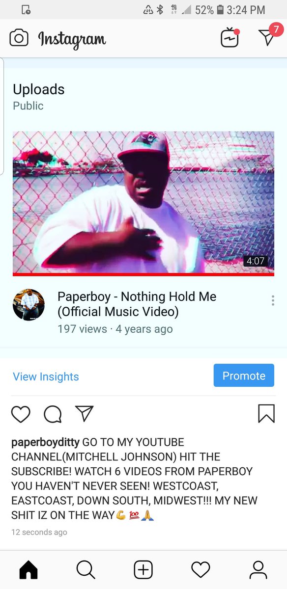 PaperboyDitty's tweet photo. WATCH VIDEOS YOU'VE NEVER SEEN BEFORE FROM PAPERBOY!!! https://t.co/TuhUgemHRS