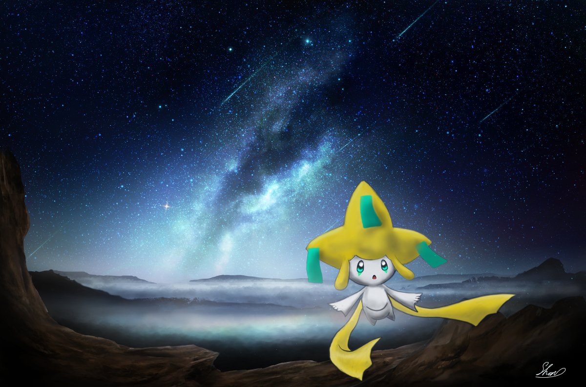 星天堂 シャン ご依頼募集中 願い星 Photoshop イラスト 星空 天の川 夜空 ポケモン ジラーチ T Co Byptcqr0tt 星天堂 シャン ご依頼募集中 願い星 Photoshop イラスト 星空 天の川 夜空 ポケモン ジラーチ T Co Byptcqr0tt