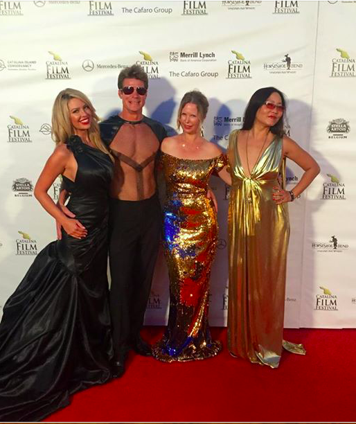 Walking the Red Carpet at the Catalina Film Festival 
#MagazineLife #RedCarpet #CatalinaFilmFestival