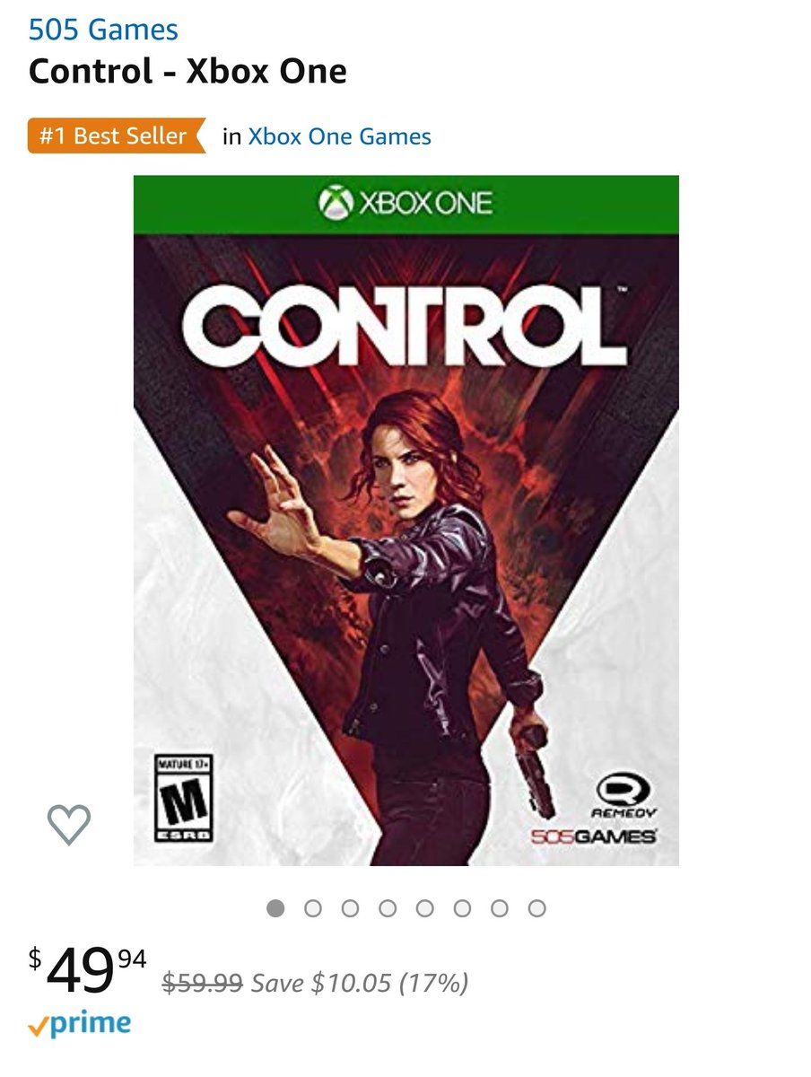Doomhammer76's tweet image. Look at this #1 Xbox Best seller on Amazon congrats to #RemedyControl seems people are loving the game