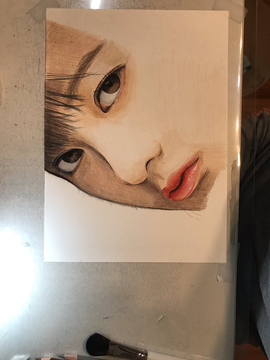 Twoucan Pen 鉛筆画 色鉛筆画 コピック Pen 3173