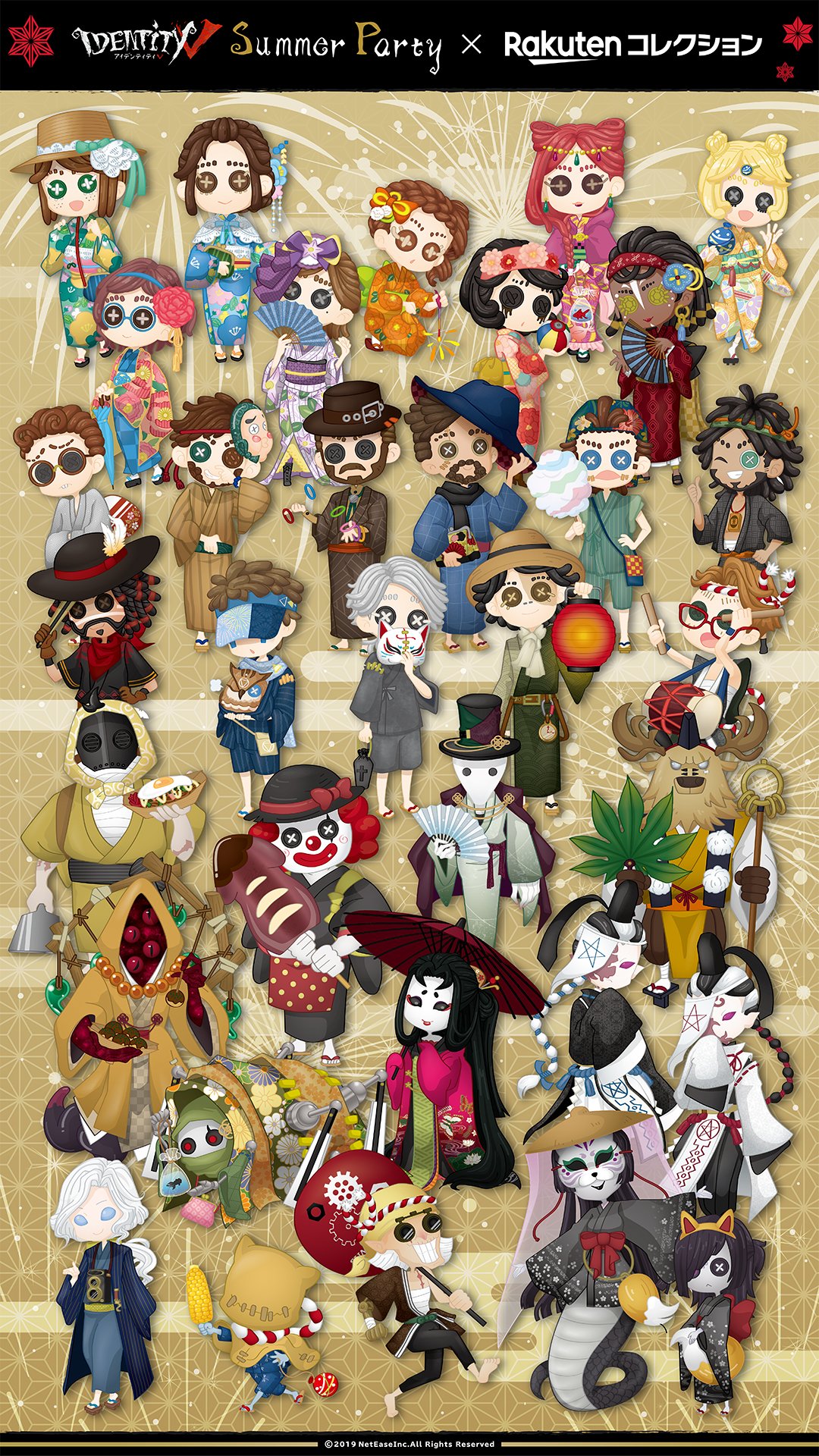 楽天コレクション On Twitter 発売開始 Identityv夏祭りコレクション 第五人格がオンラインくじ初登場 サバイバー男 女 ハンター編 あなたはどれを選ぶ Snsのタイムライン風クリアカード ともピク もあります 詳しくはこちら Https T Co