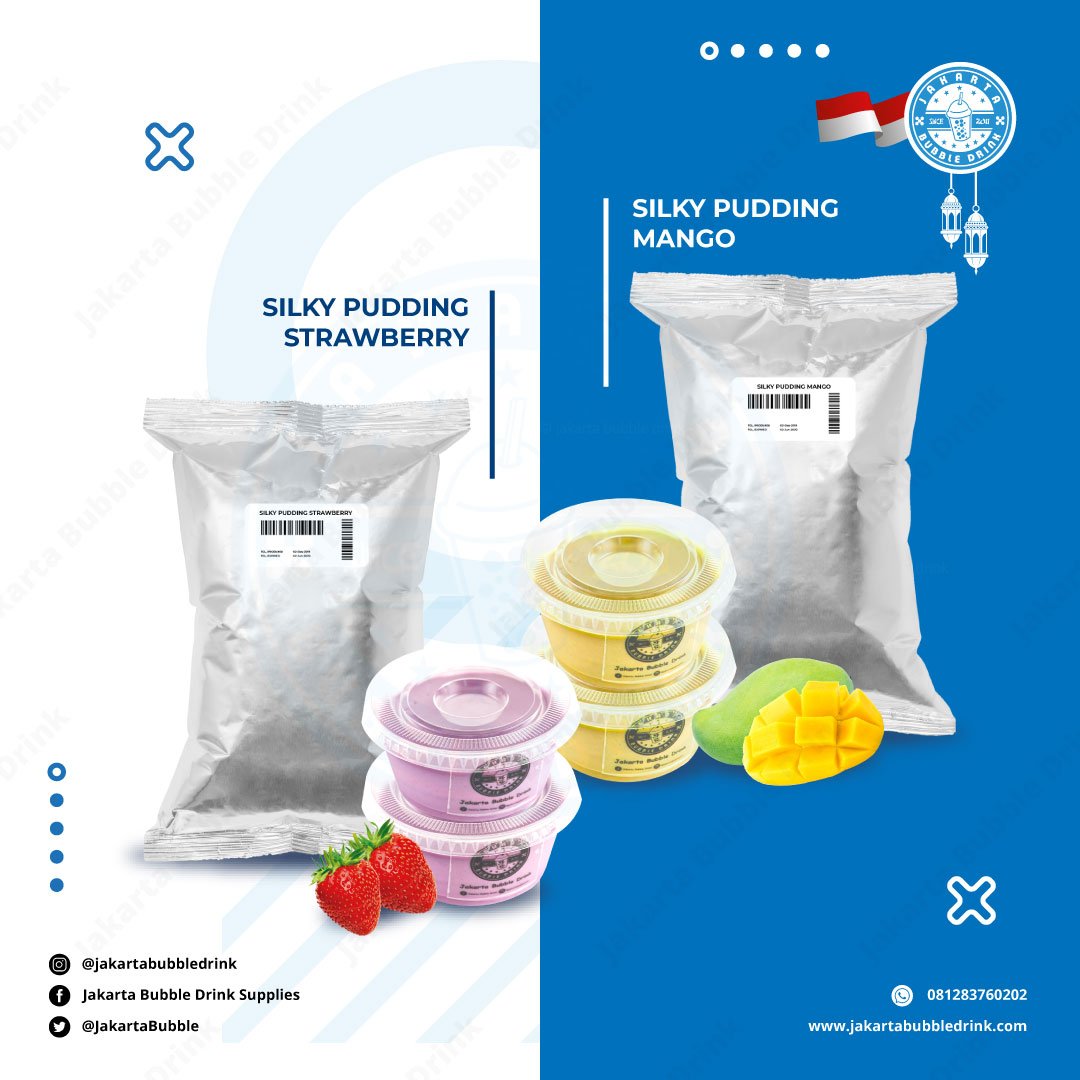 JakartaBubble's tweet photo. Sudah pernah coba kelembutan nya silky pudding ?
Silky pudding juga bisa kamu jadi kan sebagai topping di minuman.
.
kamu bisa mendapatkan powder silky pudding melalui https://t.co/kj1P7uNmTn
#dailytips #jakartabubbledrink #tipsjbd #tipspengusaha
#backtothefront #janganlupacerita https://t.co/CINQLBPidV