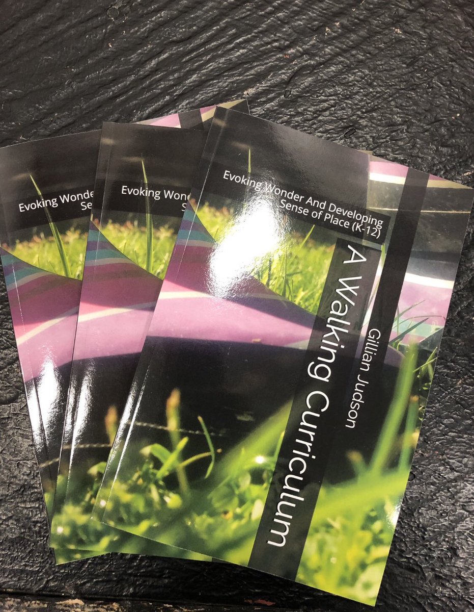 When I was gifted with a copy of the #walkingcurriculum from <a href="/kaser_linda/">linda kaser</a> &amp; <a href="/jhalbert8/">Judy Halbert</a> this summer, I knew we’d use it at #biglakelearns. Now that <a href="/perfinker/">Gillian Judson, PhD</a> has set out a new challenge - it’s a Fall no-brainer. Can’t wait! #sd27learns Challenge is on!