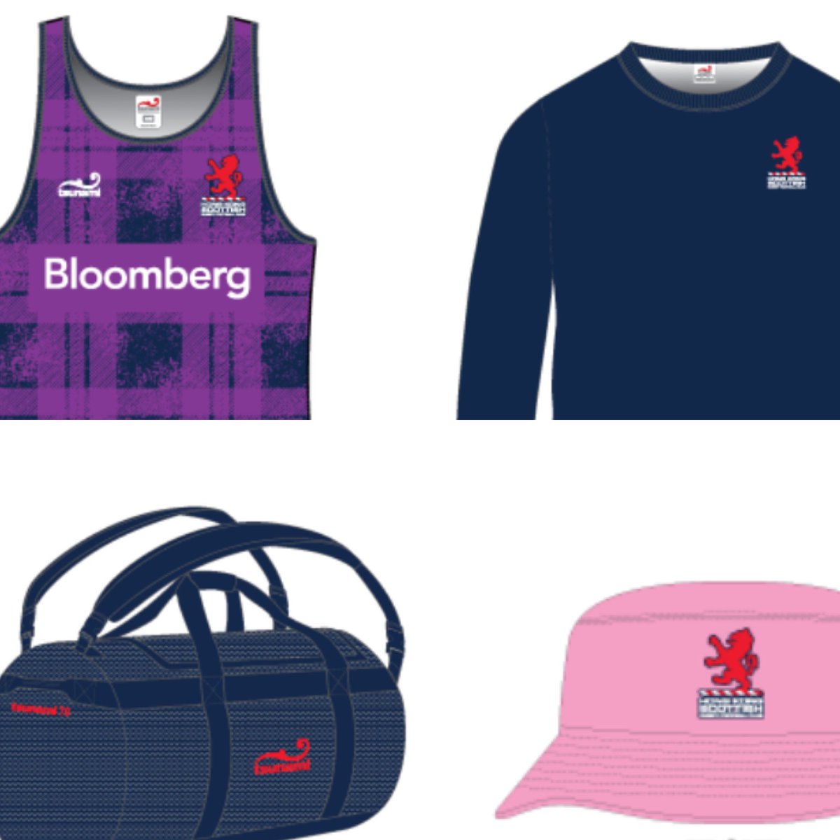 Our online @TsunamiSportltd shop is now OPEN! Check out our latest kit collection &amp; offer bundles here 👉🏼 hkscottish.tsunami-sport.com

Anyone for the pink bucket hat? 

#tsunamisports #hongkongscottish #newkit #lookingsharp
