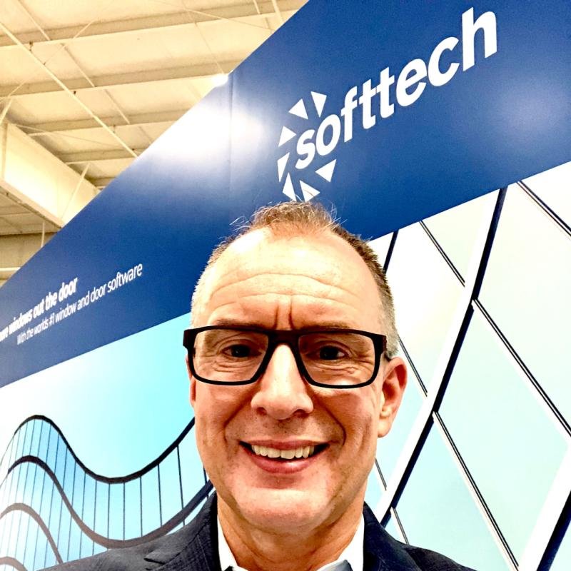 SoftTechGroup's tweet image. Yes, we'll be at @GlassBuild! VP of Sales Mitch Lewandowski checking out the new booth we're unveiling at #GlassBuild in Atlanta, USA next month.

Register at glassbuild.com

#morewindowsoutthedoor #softwaresolutions #SoftTechV6 #solvingtodaysmanufacturingproblems