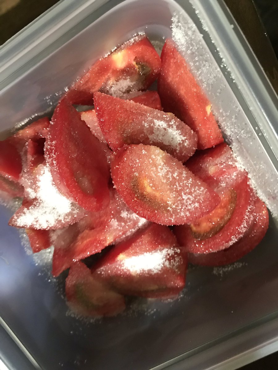 トマトの砂糖漬け