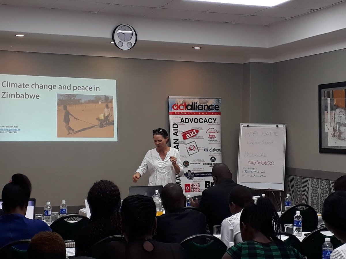 AyiccZim's tweet photo. It has started the first ever #Youth #Peace and #Climate Symposium. Anna Brazier giving her presentation.
#ClimateActionNow 
#PeaceandClimate https://t.co/dOSCQGTgxs