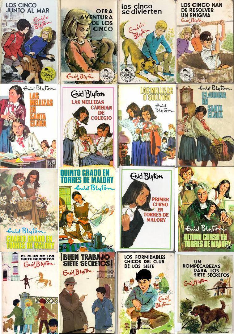BelenBermejo's tweet photo. Enid Blyton, la mejor compañera que tuve en la infancia. https://t.co/WCHUzPXaKB