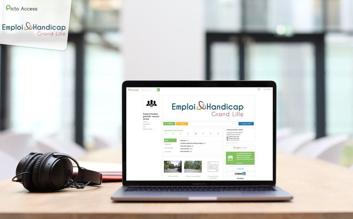 EmploiH's tweet image. Dans la continuité de nos engagements en faveur d'un monde + inclusif, nous valorisons notre accessibilité, grâce à notre partenaire @PictoAccess. Retrouvez toutes les infos sur notre site internet emploi-et-handicap.com/nous-trouver/ et sur le site de Picto Access: pictoaccess.fr/cards/emploi-e…