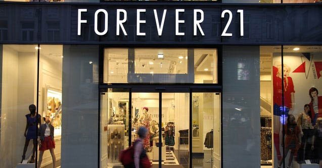 .@Forever21 is preparing for a potential bankruptcy filing. bit.ly/2zvxzC8