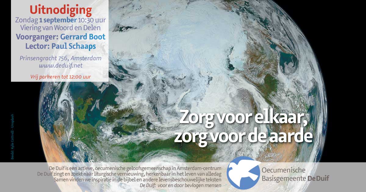 deduif's tweet photo. De zomervakanties zijn voorbij, ons Duifkoor is weer terug en zal zondag de mooie liederen zingen die de voorganger Gerard Boot voor deze zondag heeft
uitgezocht.
Thema voor deze viering is: Zorg voor elkaar, zorg voor de aarde. 
Fijn om je zondag te ontmoeten, je bent welkom. https://t.co/UgwZsI2Ofa