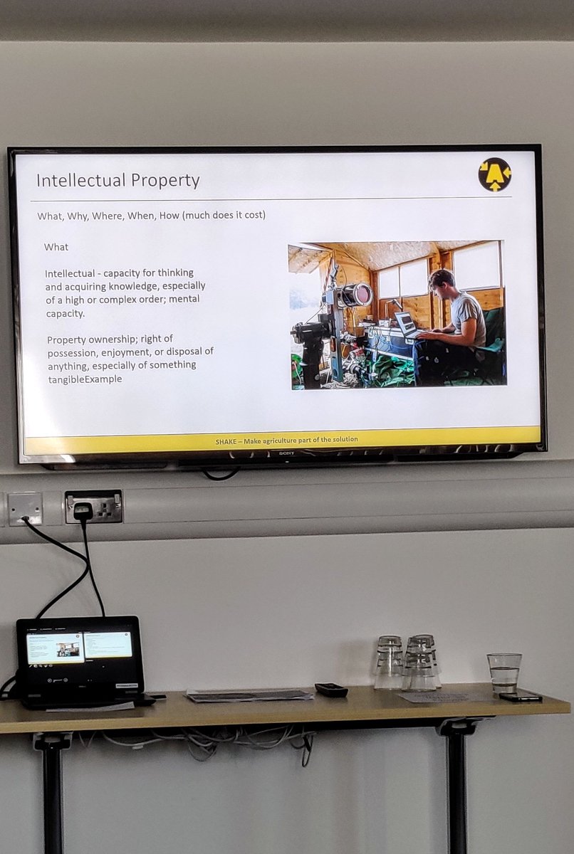 SajeevEM's tweet photo. Matthew Rose, @Rothamsted's knowledge exchange and commercialization manager and in-house IP expert kicks off Day 3 with a session on Intellectual Property. #SHAKECC https://t.co/4TSfCI8Eur