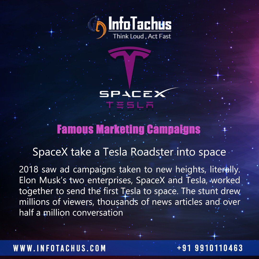 infotachusit's tweet photo. When something is important enough, you do it even if the odds are not in your favor. 
#FamousMarketingCampaigns #Marketing #Campaigns #Facebook #online #infotachus https://t.co/tk4knOxisa