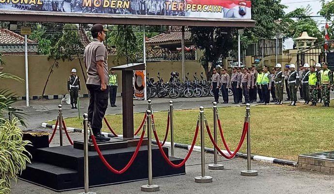 Polres Brebes Gelar Apel Operasi Patuh Candi 2019 inilahonline.com/polres-brebes-…