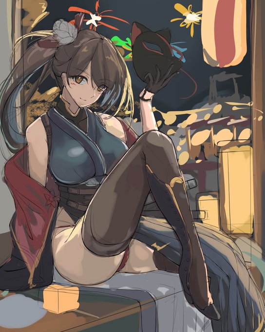 #アズールレーン
#AzurLane 
#碧蓝航线 

Sketching from last few days 
