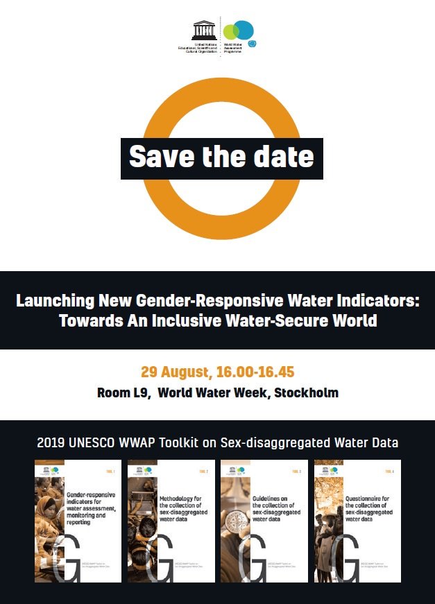 UribePando's tweet image. ‼️ DYK that only around 1/3 of countries in the world currently collect sex-disaggregated data for #water management? 

👇Don't miss the session today #WWeek, we're launching the New #Gender-Responsive Water Indicators! bit.ly/2LjcGjh
#SDG6 #SDG5 #LeavingNoOneBehind