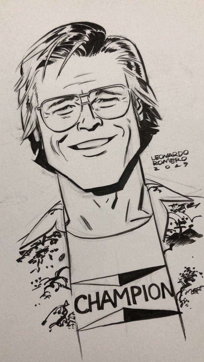 Cliff Booth #OnceUponATimeInHollywood #sketch 