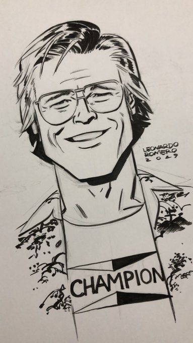 Cliff Booth #OnceUponATimeInHollywood #sketch 