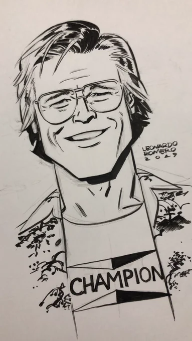 Cliff Booth #OnceUponATimeInHollywood #sketch 