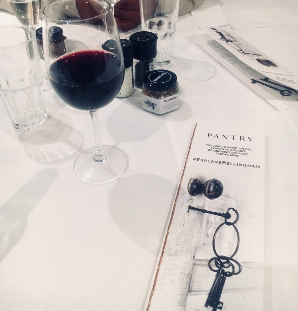 DJHomecoming's tweet photo. Last night wine pairing at Pantry. The food was amazing and it went down well with the wines. 🍷 🍽
#ExploreBellingham
#WinePairingAtPantry https://t.co/vuiJMeVKJN