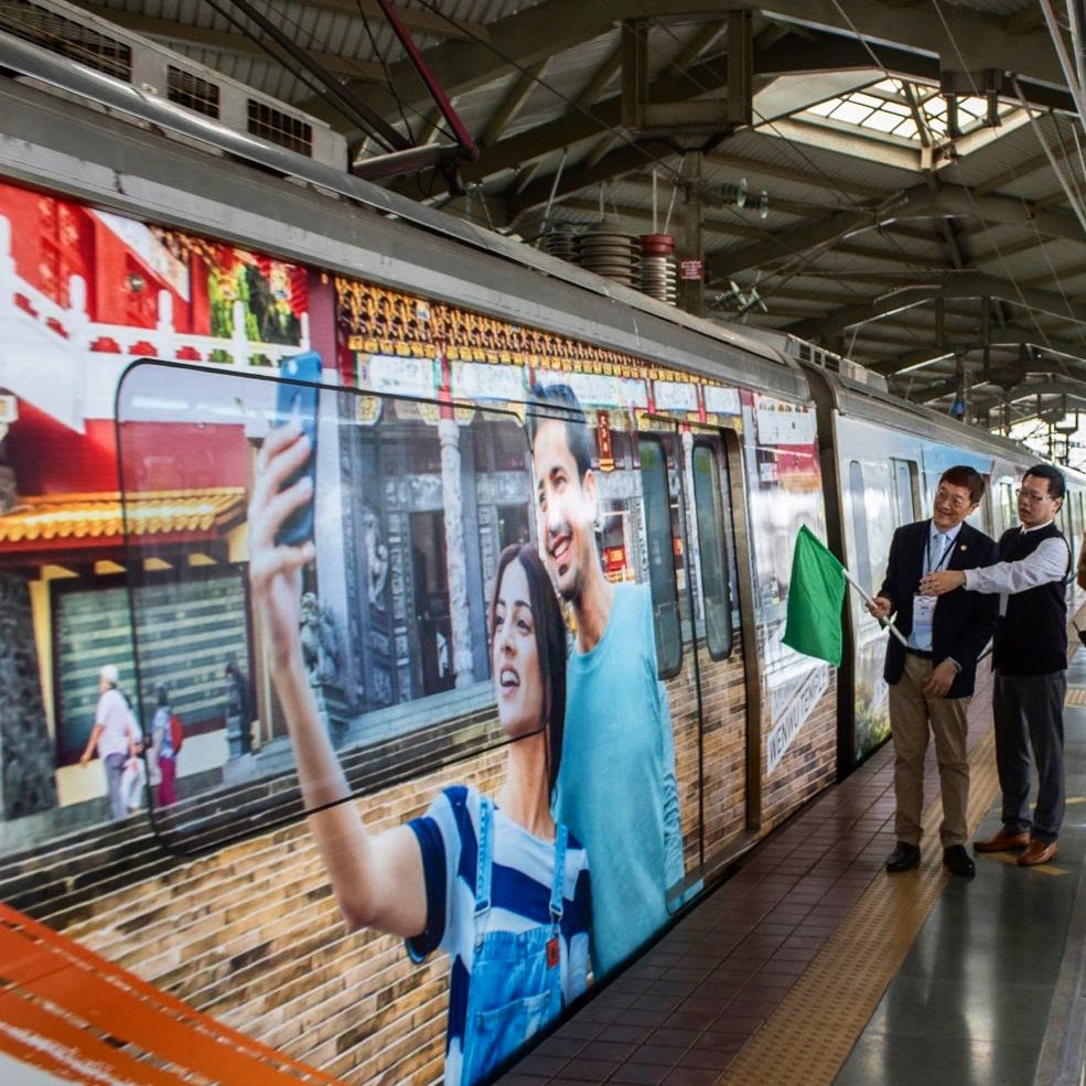 travelspan1's tweet photo. Taiwan Tourism partners with Mumbai Metro to spread awareness about Taiwan, 'the heart of Asia' as a tourism destination featuring ace web series actors @vyas_sumeet and @SapnaPabbi
@Taiwan_Today
@TripToTaiwan #Taiwan #TaiwanTourism #taiwantag #taiwandering #travelspanindia https://t.co/eyly3JEUAF
