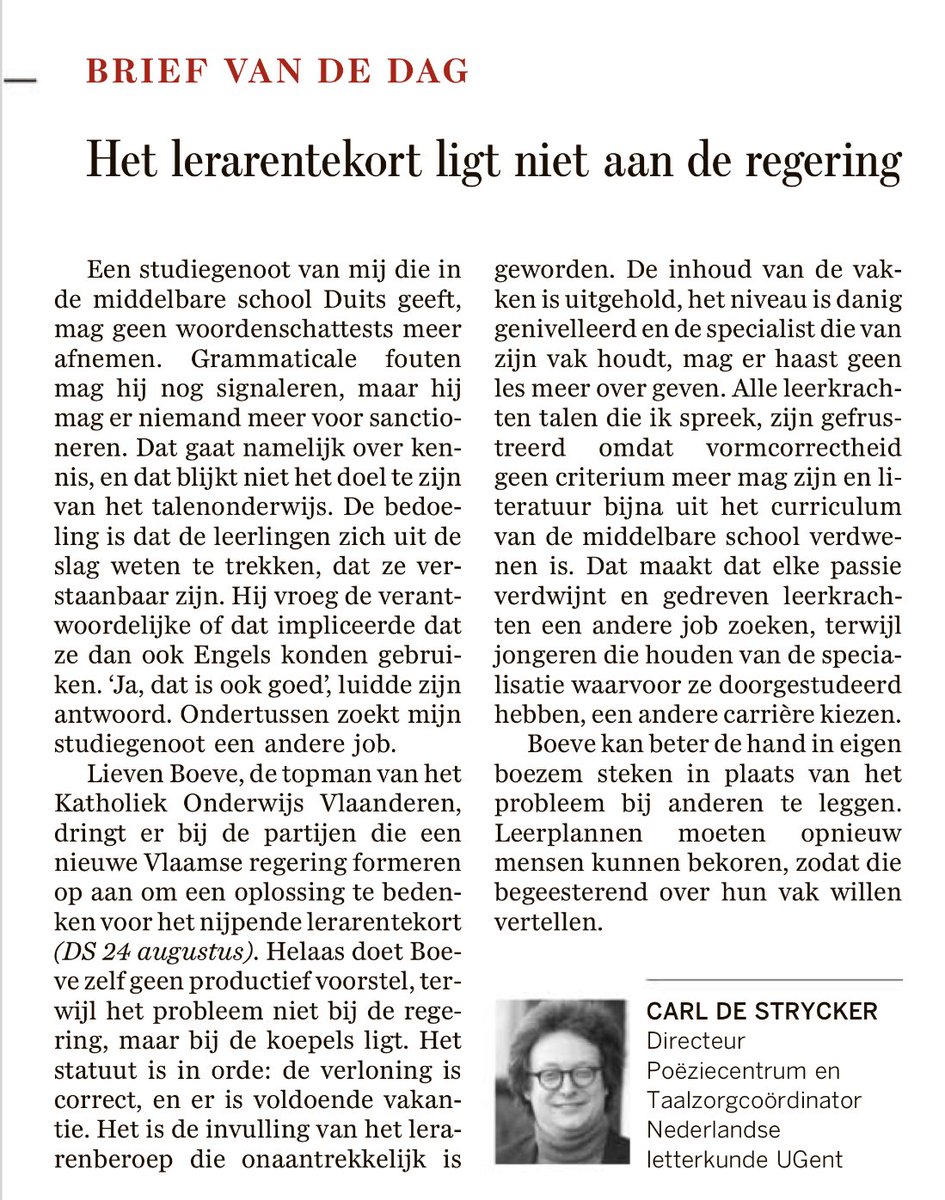 Vincent Van Quickenborne tweet media
