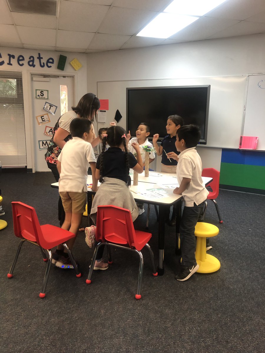 We are very fortunate to have such a Wonderful, Encouraging and Enthusiastic STEAM coach <a href="/ValPerez_STEAM/">ValeriePerez👩🏻‍🏫</a> their expressions are priceless. Do what you love ❤️Love what you do! Thank you for your dedication to education Valerie.
