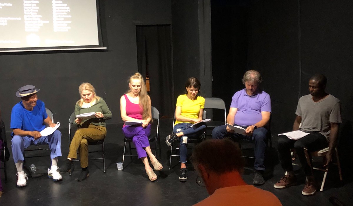 WritersNight ⁦<a href="/WeMakeMovies/">We Make Movies</a>⁩ #wemakemovies DevilAtTheCrossroads by @goldengr122 ..dramatic pilot w/ SmokeyCampbell ⁦<a href="/TysonTorie/">Torie Tyson</a>⁩ ⁦<a href="/laurenjsimon/">Lauren Simon</a>⁩ ⁦<a href="/susanloconnor/">susanlouiseoconnor</a>⁩ ⁦<a href="/SteveBrock/">Steve Brock</a>⁩ ⁦<a href="/bobbieleejr/">Bobbie Lee Jr.</a>⁩