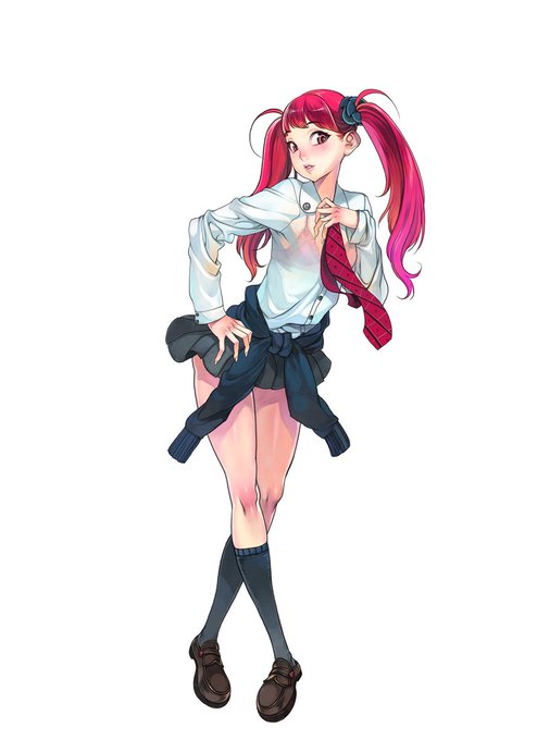 同人ソフトの表紙 #女の子 #魅惑のふともも #ツインテール #制服 #ハイソックス  