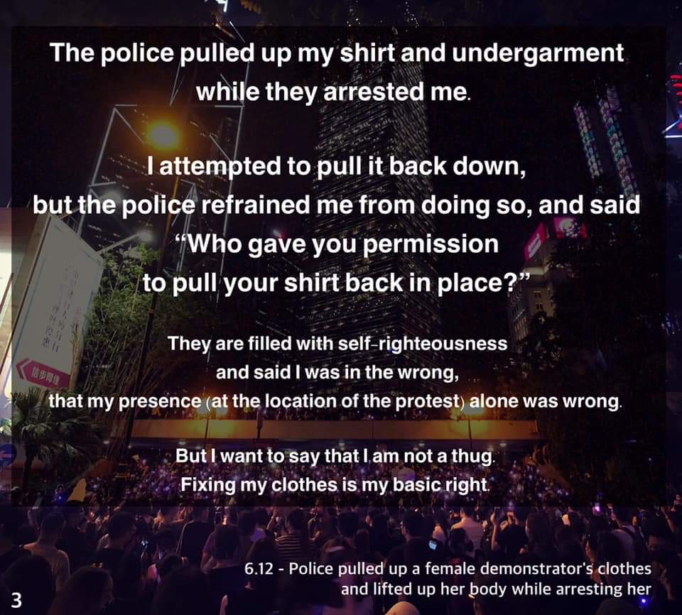 ahlphoebe's tweet photo. #MeToo #protestoo #FreedomHK #hkprotest #LiberateHongKong #PoliceBrutality part 2 of 2 https://t.co/WOLI4vqxeQ