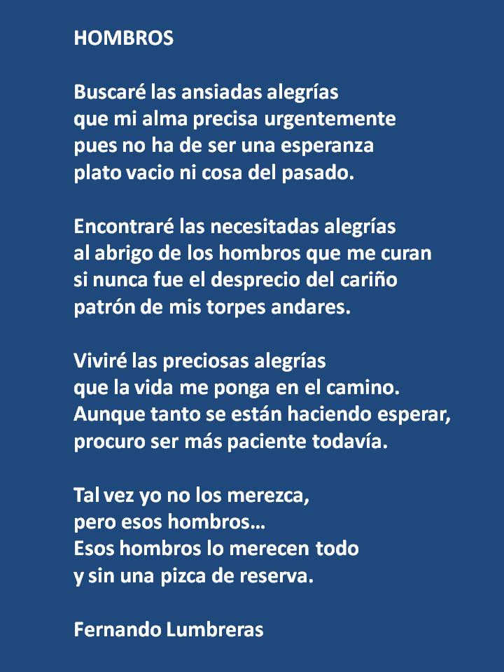 FLUMBRERASG's tweet image. POESÍA TAMBIÉN EN VERANO
HOMBROS Más poemas en lasfloresdetuvida.com/blog/ #libros #LibroDelFinDeSemana #editorialdemoda #Editors #editorial #Editing #poema #poesia #UnPoemaAlDia #UnDíaComoHoy #queleer #Hoy