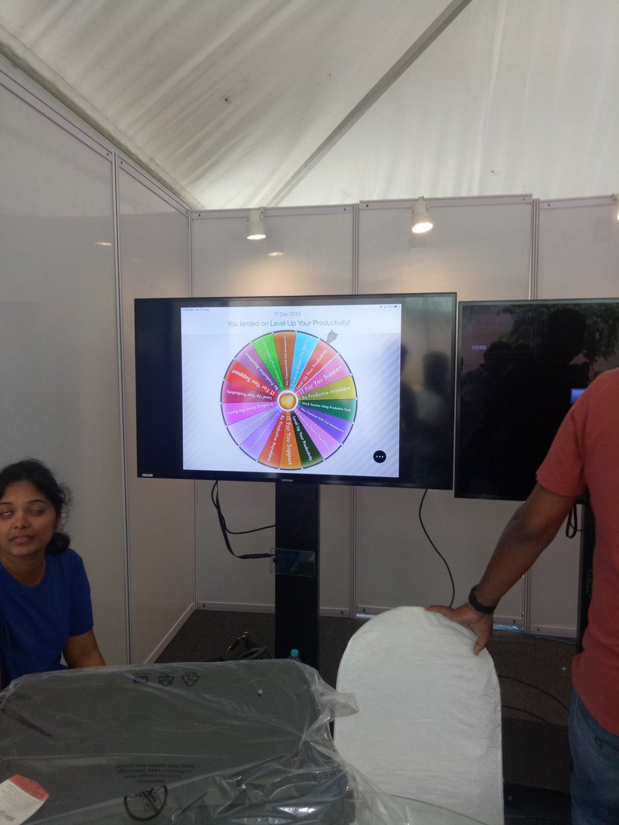 shashismart90's tweet photo. Having fun.. #SAPITDayIndia2019 #NextLevelIT #MegaServicesExpo https://t.co/hL5XmbQuVa