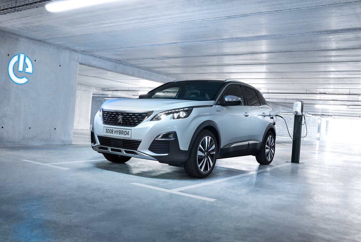 JPImparato's tweet photo. More excellent emissions news: the #SUVPeugeot3008 GT Hybrid 4 has just been WLTP-approved at an amazing 29g of CO2/km and a 59km range in #fullelectric mode. Our most powerful production car ever at 300hp with #CO2emissions that are among the lowest on the hybrid market!  💪🏼 ⚡️ https://t.co/V3nJglG6WM