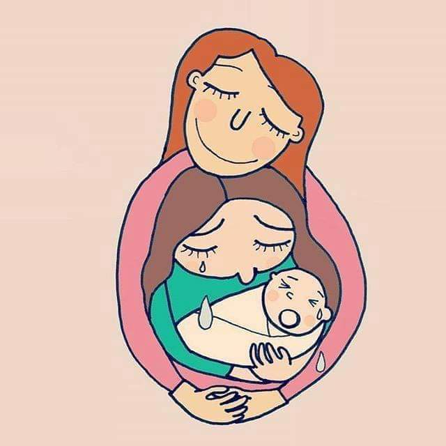 ele79's tweet photo. Una bella immagine. Dedicata alle mamme in difficolta', alle neo mamme: non mollate, non siete sole, chiedete una mano, alla fine ce la farete! 💙 https://t.co/zcmJvifnHF