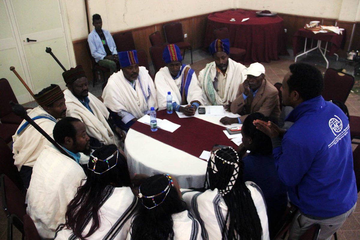 PbfProject's tweet image. #Cultural leader of #Ethiopia (#Gedio - #Guji districts of #SNNPR and #Oromia) brought for #peace talk