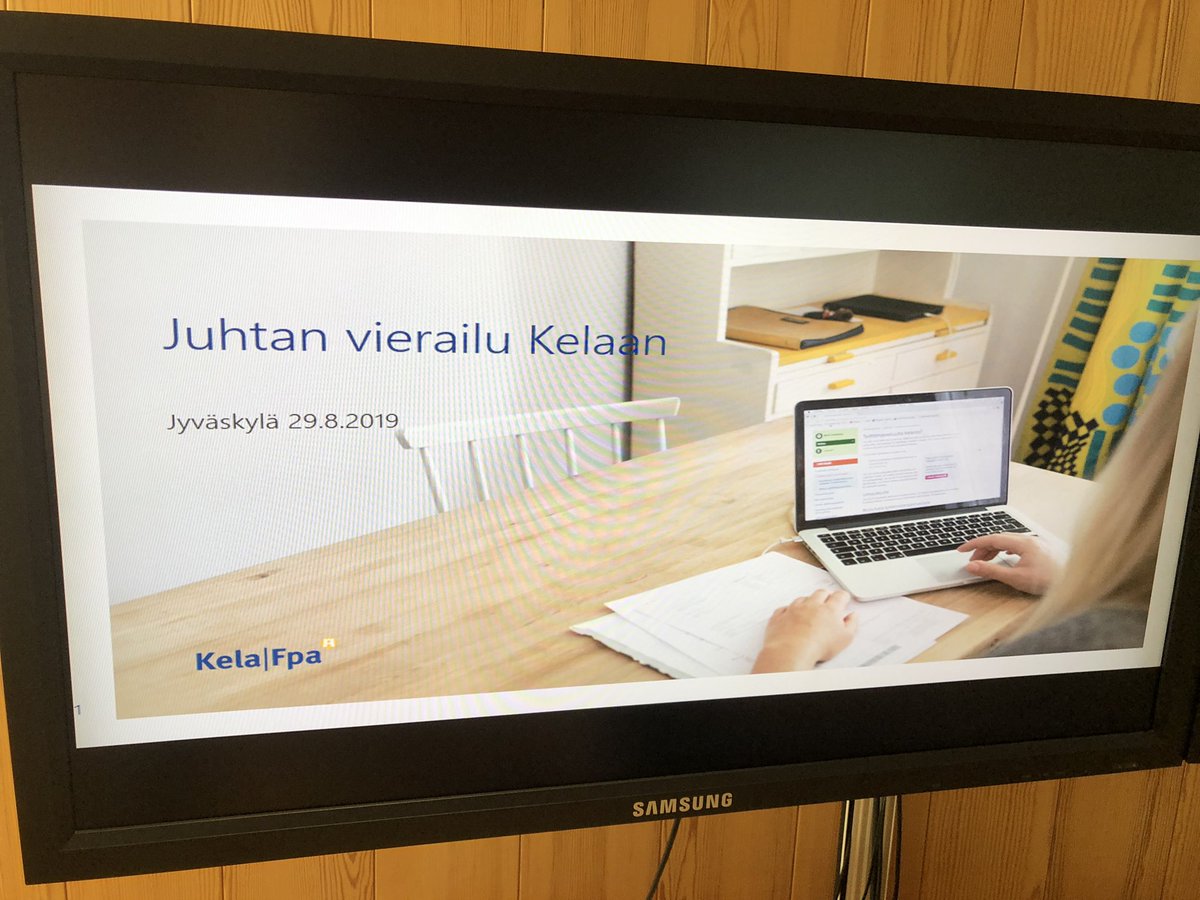 SipooKJ's tweet photo. Hienoa päästä kurkkaamaan #kela’n digitalisaation konepellin alle #juhta https://t.co/h2wsNM7bDx
