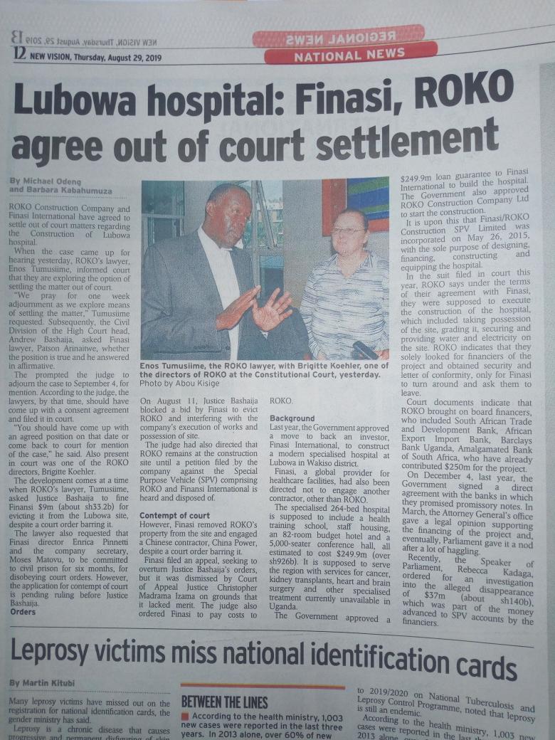 mediationUganda's tweet photo. #mediation still plays a critical part in settling disputes out of court @JudiciaryUG through #ADR. Also promoting devt. Eliminating delays in infrastructure planning. We would like to encaurage lawyers to embrace mediation it works. @FordFoundation @JSCUganda @Justice_Centres https://t.co/lypWGtL9nX