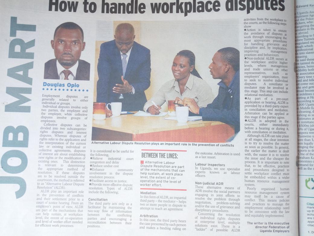 mediationUganda's tweet photo. #mediation still plays a critical part in settling disputes out of court @JudiciaryUG through #ADR. Also promoting devt. Eliminating delays in infrastructure planning. We would like to encaurage lawyers to embrace mediation it works. @FordFoundation @JSCUganda @Justice_Centres https://t.co/lypWGtL9nX