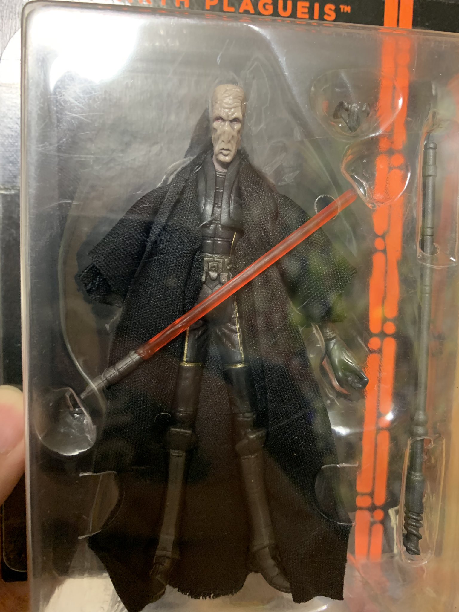 スターウォーズ ダース プレイガス ブラックシリーズ