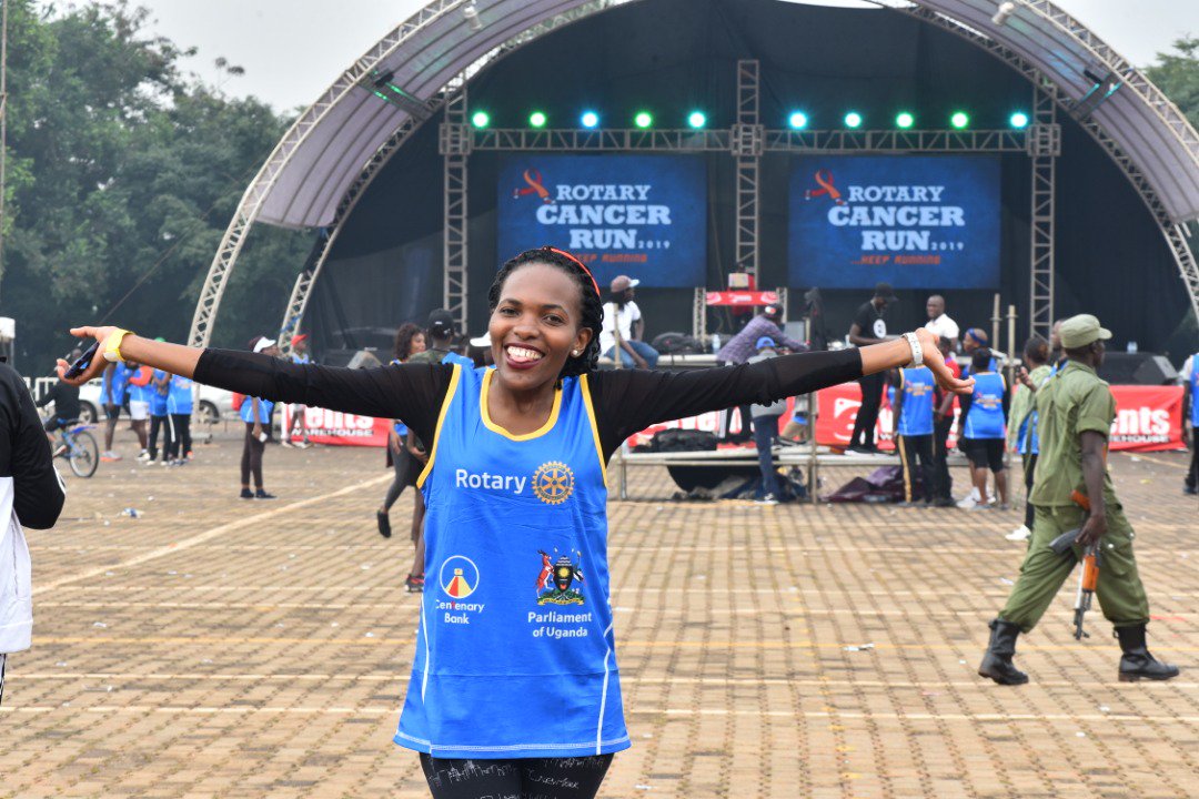 SarahOwembabazi's tweet photo. Still about #rotarycancerrun19 #KillCancer out of UG. https://t.co/gp39thNabf
