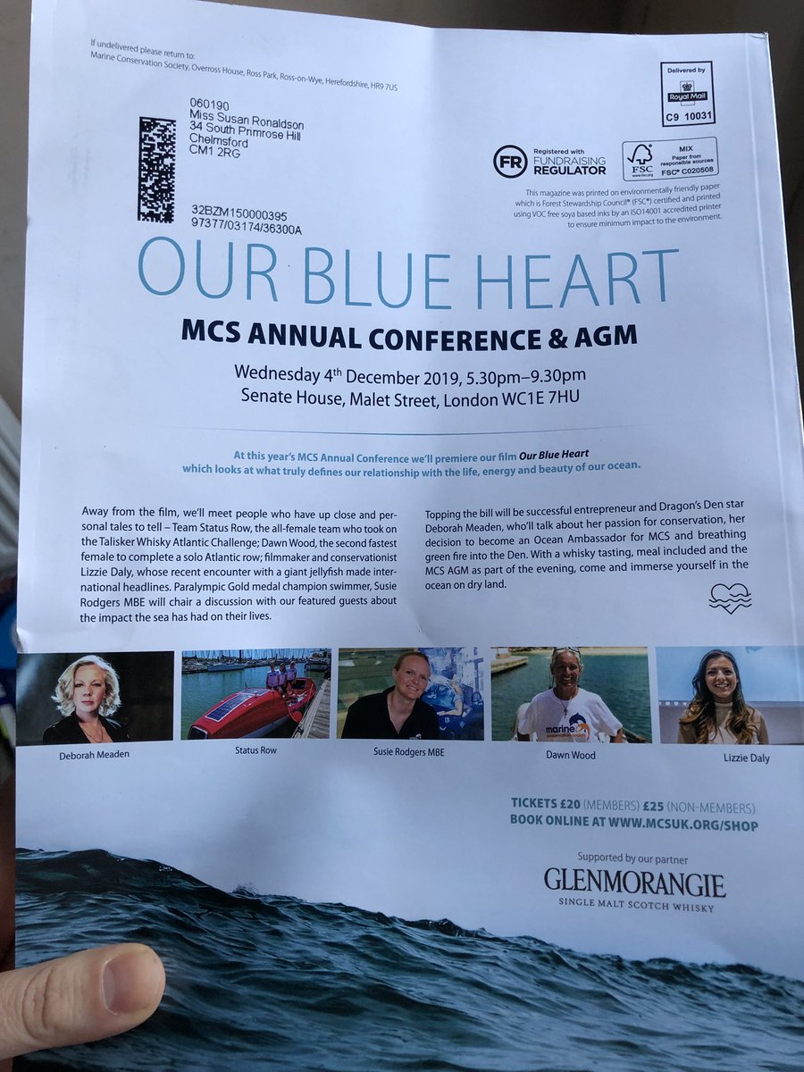 Status Row (@statusrow) on Twitter photo Latest fabulous <a href="/mcsuk/">Marine Conservation Society</a> magazine arrived this morning. Awesome to see the advert for this year’s annual conference - where else could you see us on the bill with <a href="/DeborahMeaden/">Deborah Meaden 🇺🇦</a> and some other great speakers?! Latest fabulous <a href="/mcsuk/">Marine Conservation Society</a> magazine arrived this morning. Awesome to see the advert for this year’s annual conference - where else could you see us on the bill with <a href="/DeborahMeaden/">Deborah Meaden 🇺🇦</a> and some other great speakers?!